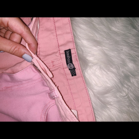 Pink denim skirt - Picture 2 of 2